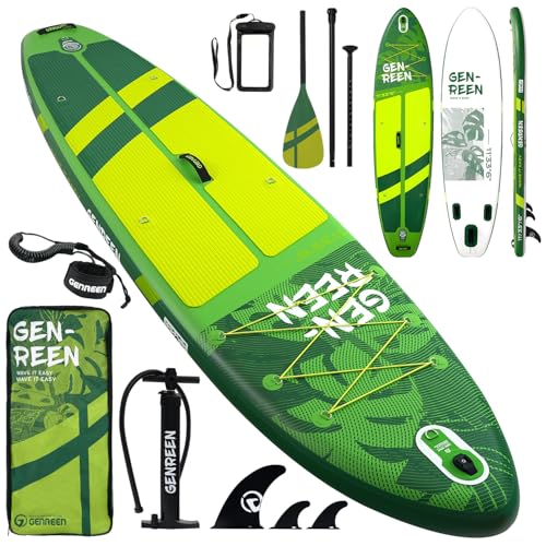 Image of Paddle Board Stand up Paddle Board (Extra Large 11'*33 /34 inch) Newly Improved 2 Side Layers 450LBS Quality Inspectionx5 paddleboards Fishing Family Pet Friendly