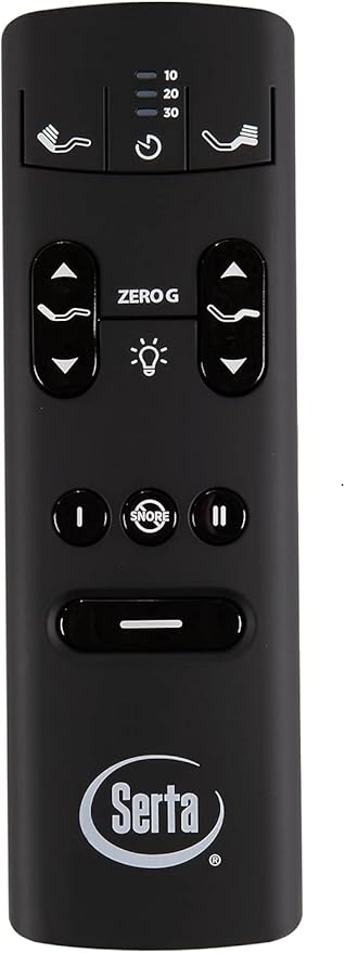 Serta Motion Perfect 4 (IV) Replacement Remote Control for Adjustable Beds