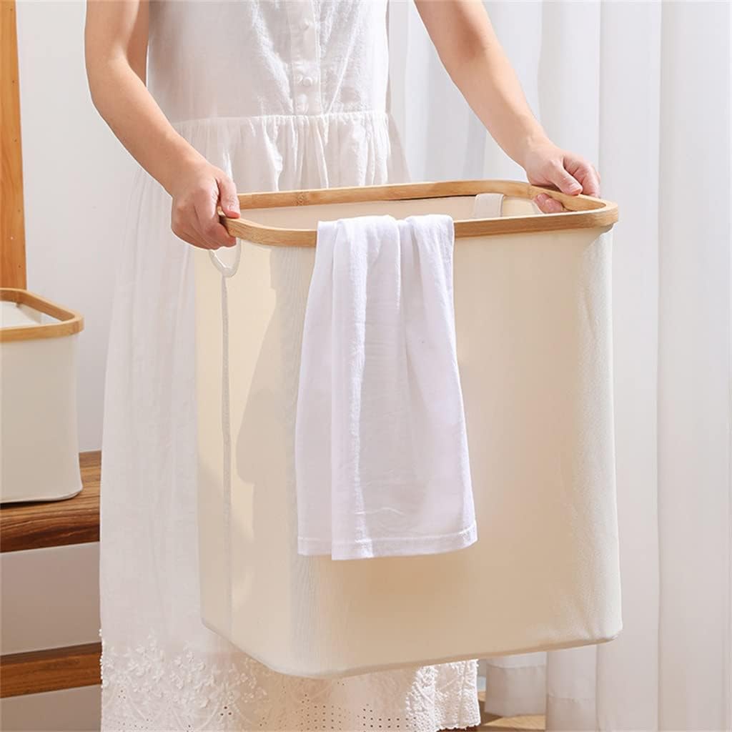Laundry Bag Foldable Laundry Basket Large Dirty Laundry Basket Hamper Sorter Oxford Cloth Dirty Clothes Bag (Color : A, Size : 45x30x22) (A 40.5x33x45cm)