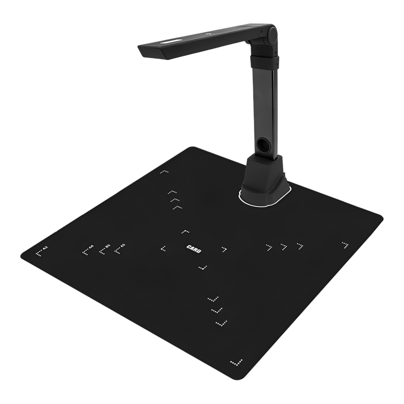 Cámara de documentos A3, escáner de libros con OCR y puerto USB para profesores, corrección automática, diseño plegable, compatible con Windows, captura rápida de documentos y libros