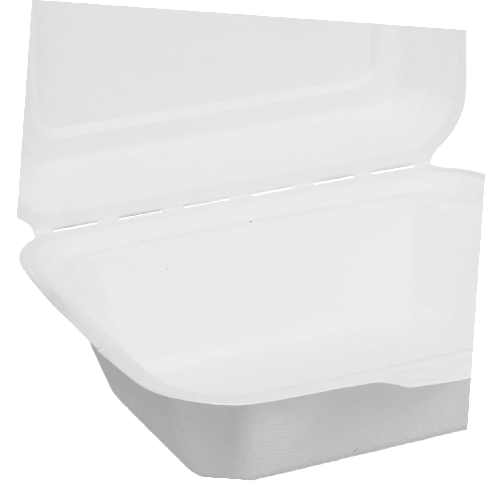 50piezas Cajas De Comida Desechables Envases Biodegradables Para Comida Para Llevar Perfectos Para Hamburguesas Snacks