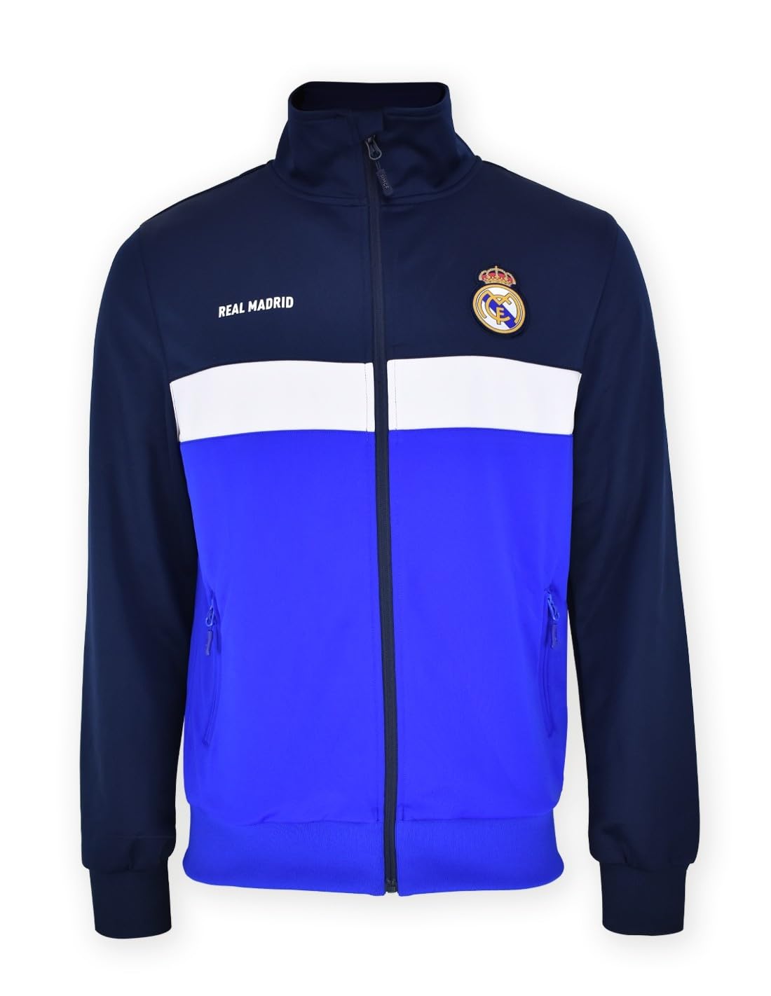 Real Madrid Chaqueta Poliéster Real Madrid. Official Licensed Product. Chaqueta Unisex adulto