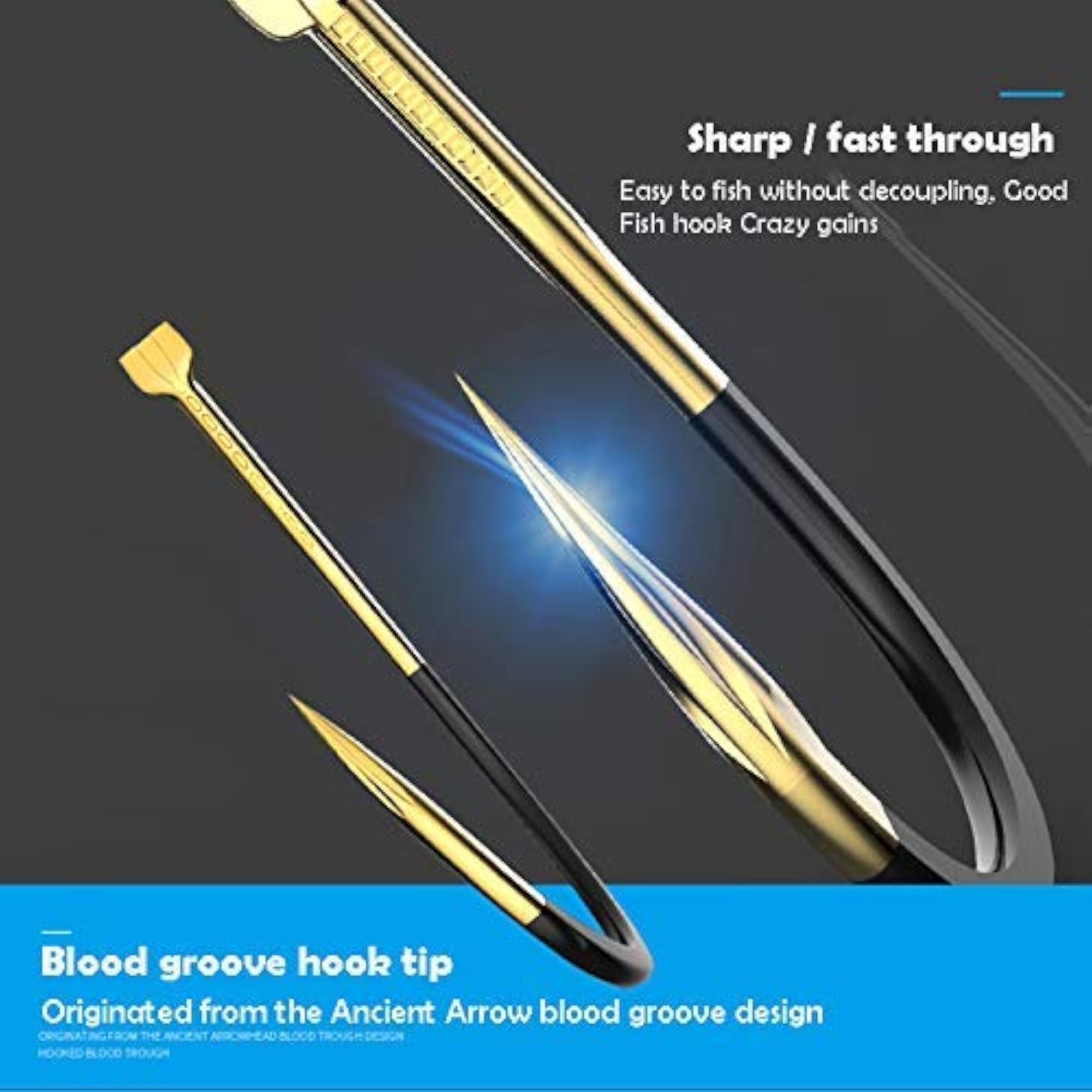 Durable Fishing Hooks Tackle Set