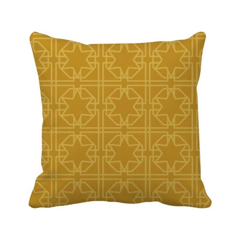 Coussin thaïlandais motif doré 40x40cm, l'idée cadeau déco idéale pour sublimer un canapé