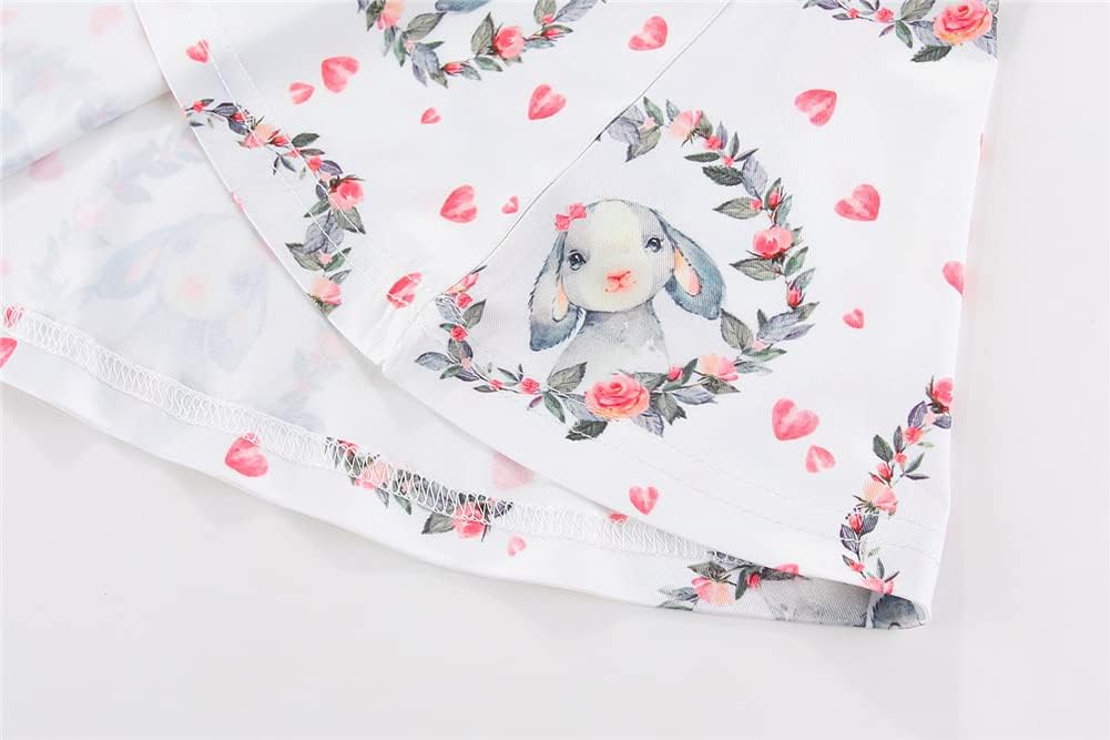 Mud Kingdom Little Girls Twirly Skater Dress for School Party Summer A-Line - Image 8