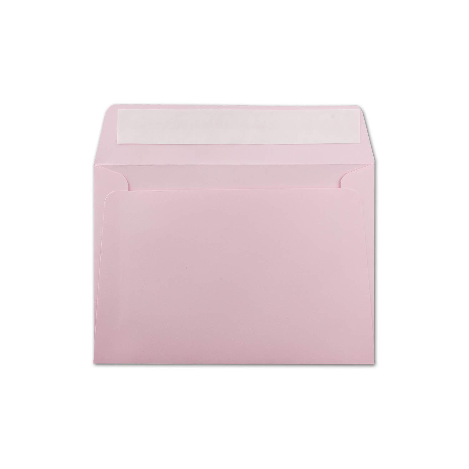 Kolorowe koperty C6 11,4 x 16,2 cm z klejem. 1000 Umschläge 16-Rosa