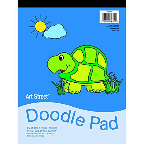 Doodler Pads Thick 9x12,Pacon Corporation,104609
