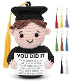 BackURyear Graduation Gifts for Him Son Boyfriend Male Classmate, Crochet Mini Inspirational College...