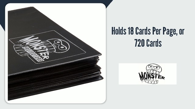 Amazon.com: Monster Mega XL 9 Pocket Trading Card Binder- Twice as
