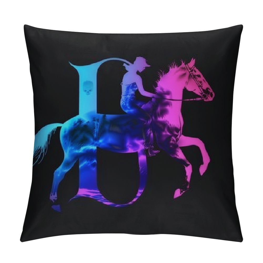 Logo Beeple Concept Art Graphic Decorative Pillow Cover 18x18in