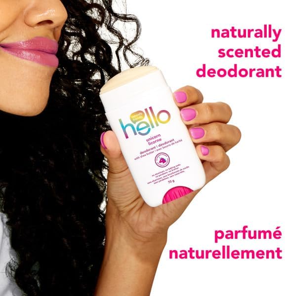 Hello Unicorn Natural Deodorant, Aluminum Free, Parabens Free, 73 g - Deodorant for Women - Deodorant Stick - 24-Hour Odor Control — view 5