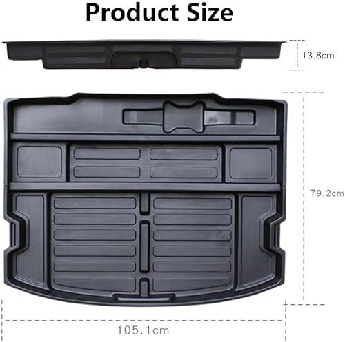 Miniatura 5 de Organizador de ajuste personalizado para Honda CR-V, caja de almacenamiento de escotilla trasera de carga para CRV EX LX EX-L Touring Turbo Plus