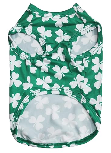 Chemise pour chien trèfle vert pour célébrer votre complicité