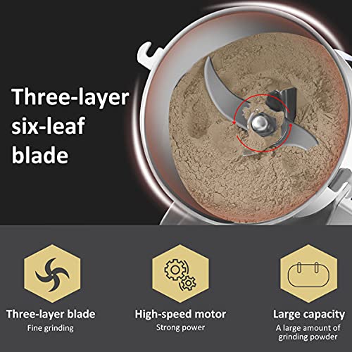 Rrh 3000G Stainless Steel Grain Grinder Mill Powder Machine Swing Type Commercial Electric Grain Mill Grinder For Herb Food Grade #TOP2