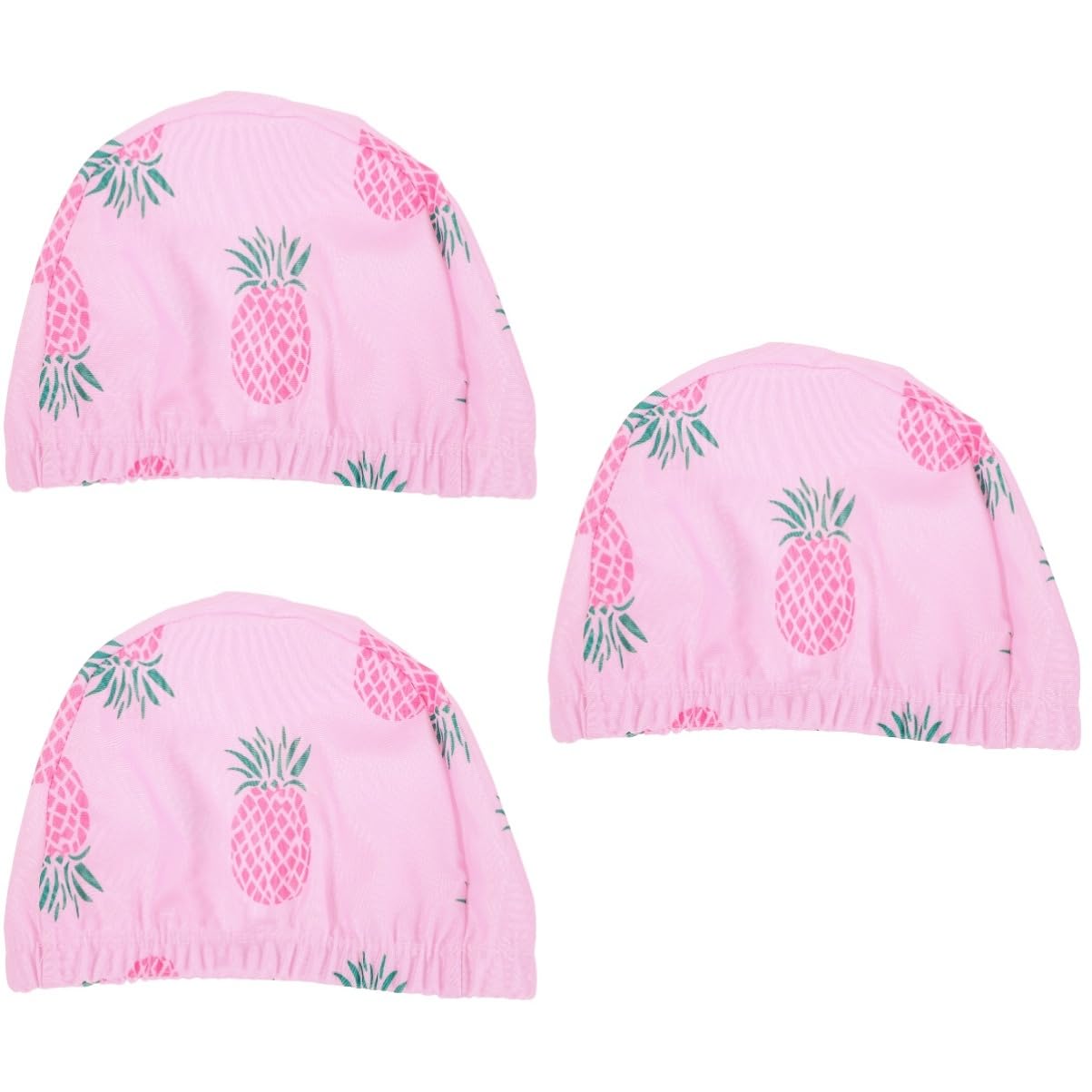 ibasenice Gorro De Natación para Gorro Flexible Y Transpirable con Diseño De Piña Rosa para Mantener El Cabello Seco para Niñas