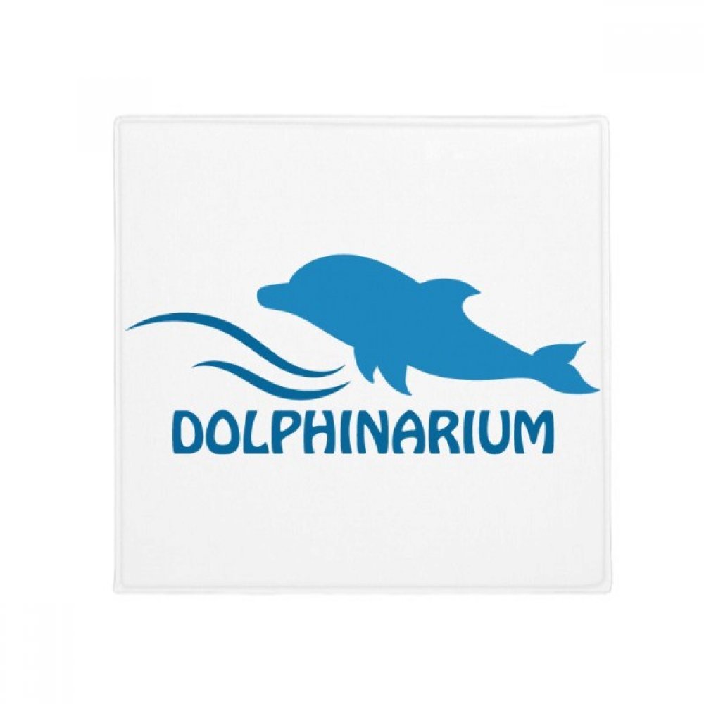 Cadeau tapis dauphin océan bleu antidérapant 50cm pour entrée et bain