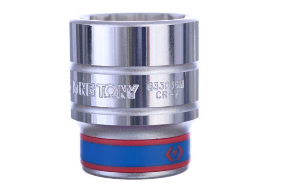 KING TONY 633036M Douille Métrique 3/​4" Standard, 36 mm