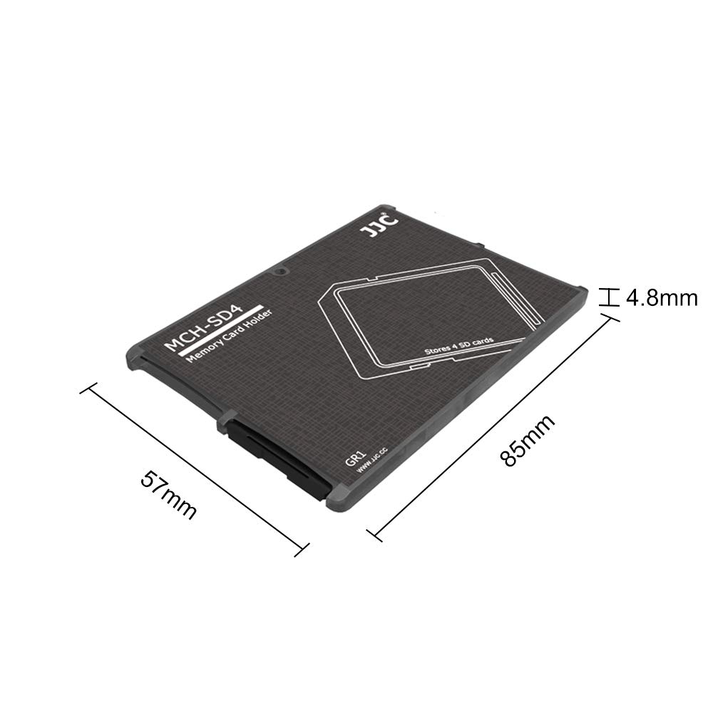 Scheda Sd Porta Schede Memoria JJC - Per 10 Schede Micro SD Design Compatto Con Foro Per Portachiavi A 1305351 - Foto 4