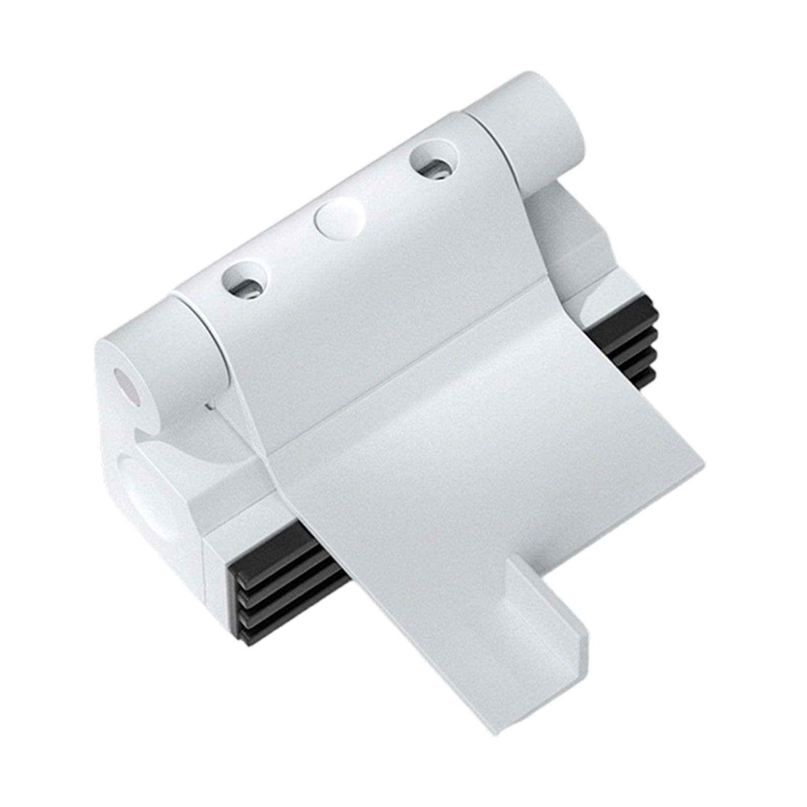 Elnwnnkc White Doors Stopper Travelers Security Door Reinforcement Aluminum Alloy Flipping Bolt Latches For Hotel, Home Travelers Security Door Reinforcement