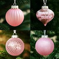 Agoer kerstballen blauwe set,100 stuks kerstballen van onbreekbaar plastic voor kerstmis glitterdecoratie,kunststof onbreekbare kerstboom ornament set,traditionele kerstboom hangende bal