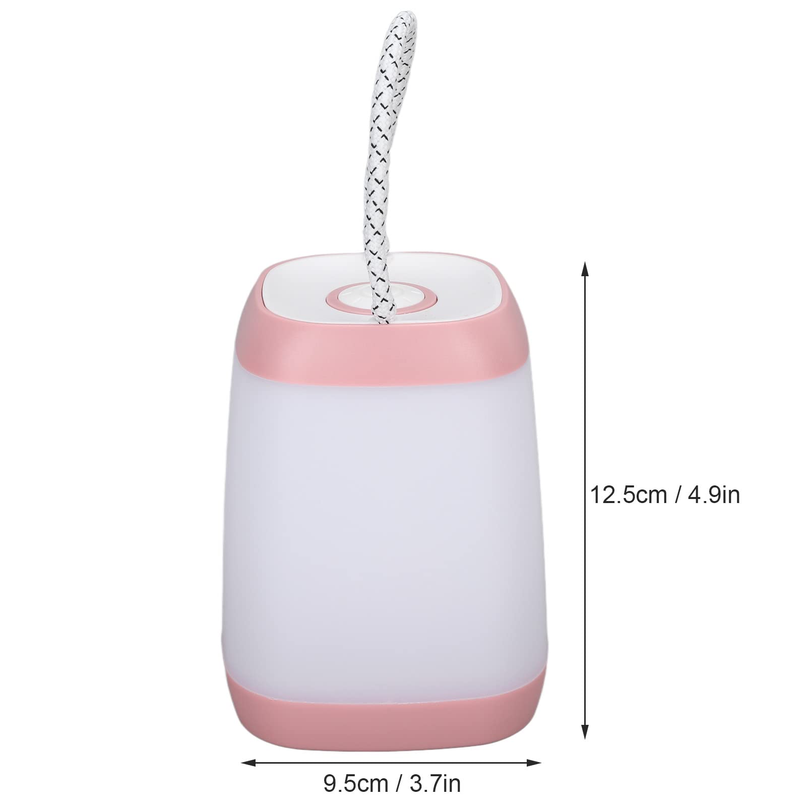 Veilleuse portable à LED, veilleuse pour bébé avec lumière chaude à intensité variable, veilleuse portable couleur, lampe de chevet rechargeable à contrôle tactile pour chambre à coucher extérieure
