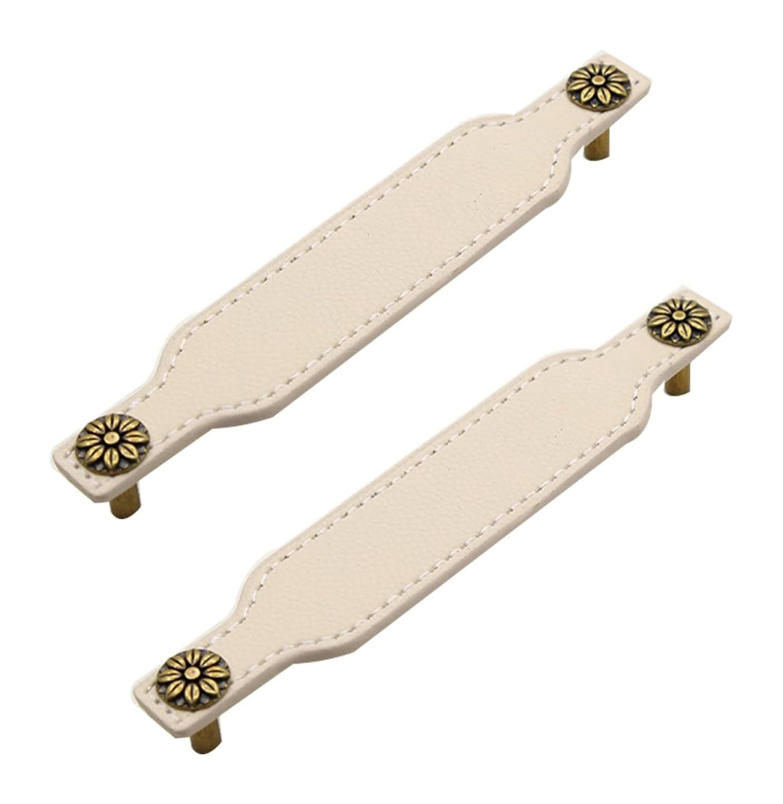 Opeximatun D Leather Rawer Handles, Leather Loop Knob Cabinet Handles For Wardrobe Iy Multicolor Multiple Sizes(,Hole Istance 128Mm)