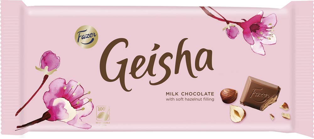 Fazer Geisha Original Chocolate 2 bars of 121g