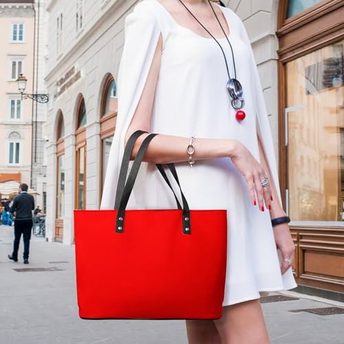 Bolso tipo tote para mujer, de cuero suave, con cremallera, gran capacidad, estilo hobo y satchel, informal, para hombro y compras miniatura 6
