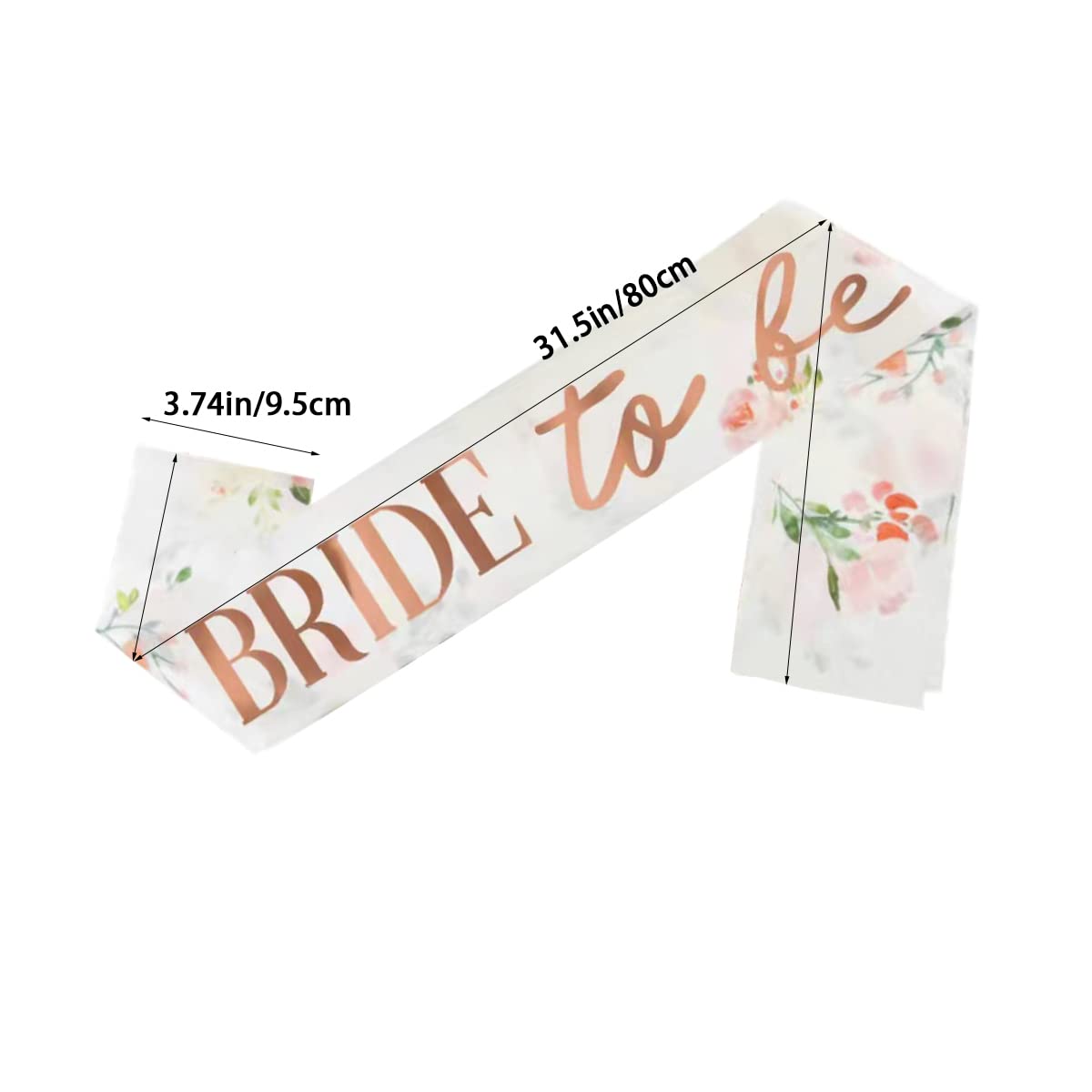 Set of 2 Bride to Be Sash and Headband - Image 2