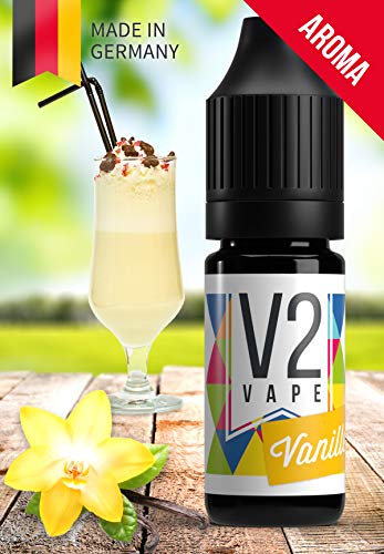 V2 Vape Vanille AROMA / KONZENTRAT hochdosiertes Premium Lebensmittel-Aroma zum selber mischen von E-Liquid / Liquid… – Bild 3