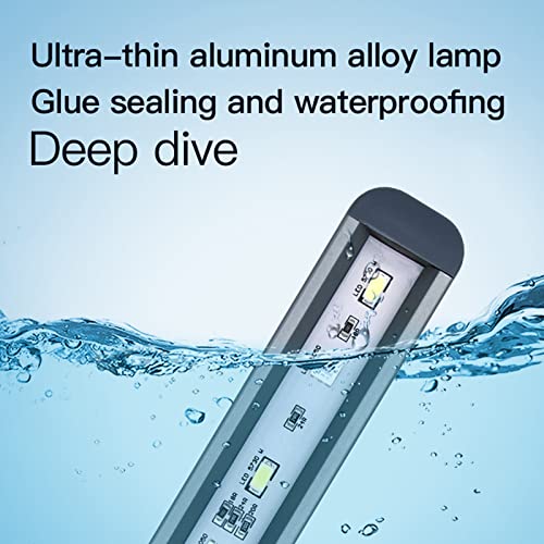 2023 Led Aquarium Light With Timer 7/24 Automated, Waterproof Fish Tank Light, Rgbw Full Spectru Color Changing Phone App Bluetooth Remote Aquarium Lighting For Plant Growth #TOP5