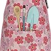 Urban Infant Little Helper Kids Apron - Children's Cooking Art Gardening - Great Gift for Toddler Boys and Girls - Poppies, Small #1