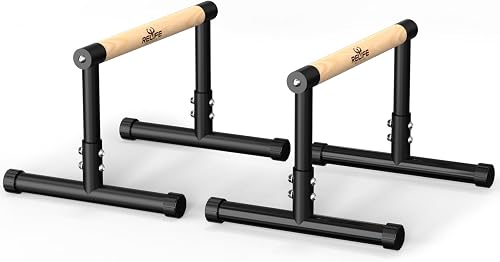 RELIFE REBUILD YOUR LIFE Dip Bars Stands Fitness Home Training Parallel Equalizer Bars Calisthenics Station Adjustable
