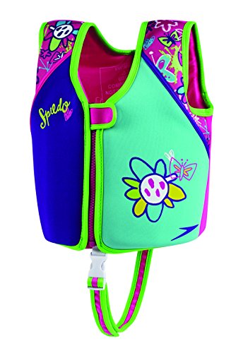 Speedo Unisex-Child Swim Flotation Classic Life Vest Begin to Swim UPF 50 - Discontinued