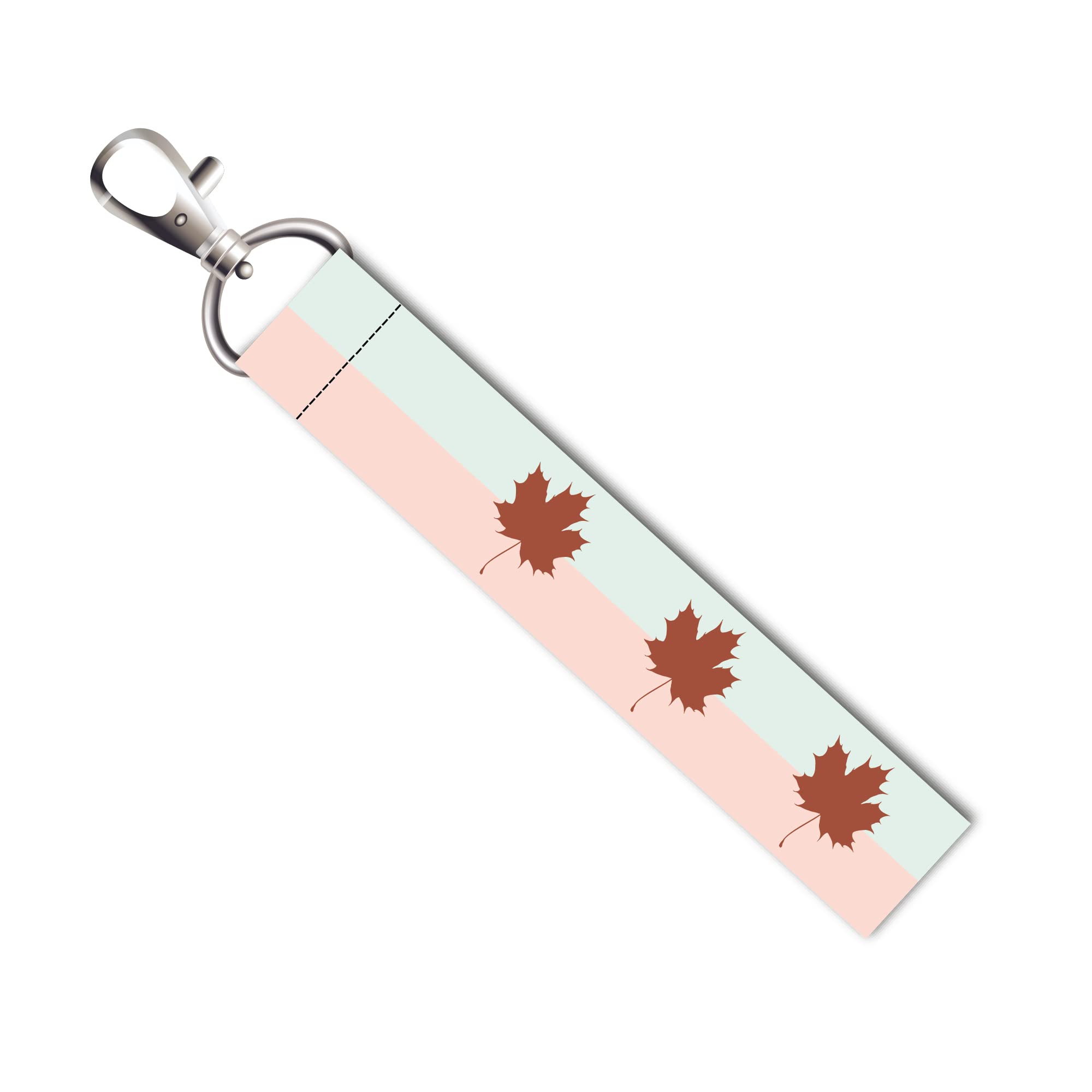 Maple Leaves Lanyard Tag with Swivel Lobster for Gift Luggage Bags Backpack Laptop Bags L X H 5 X 0.8 INCH-image-44