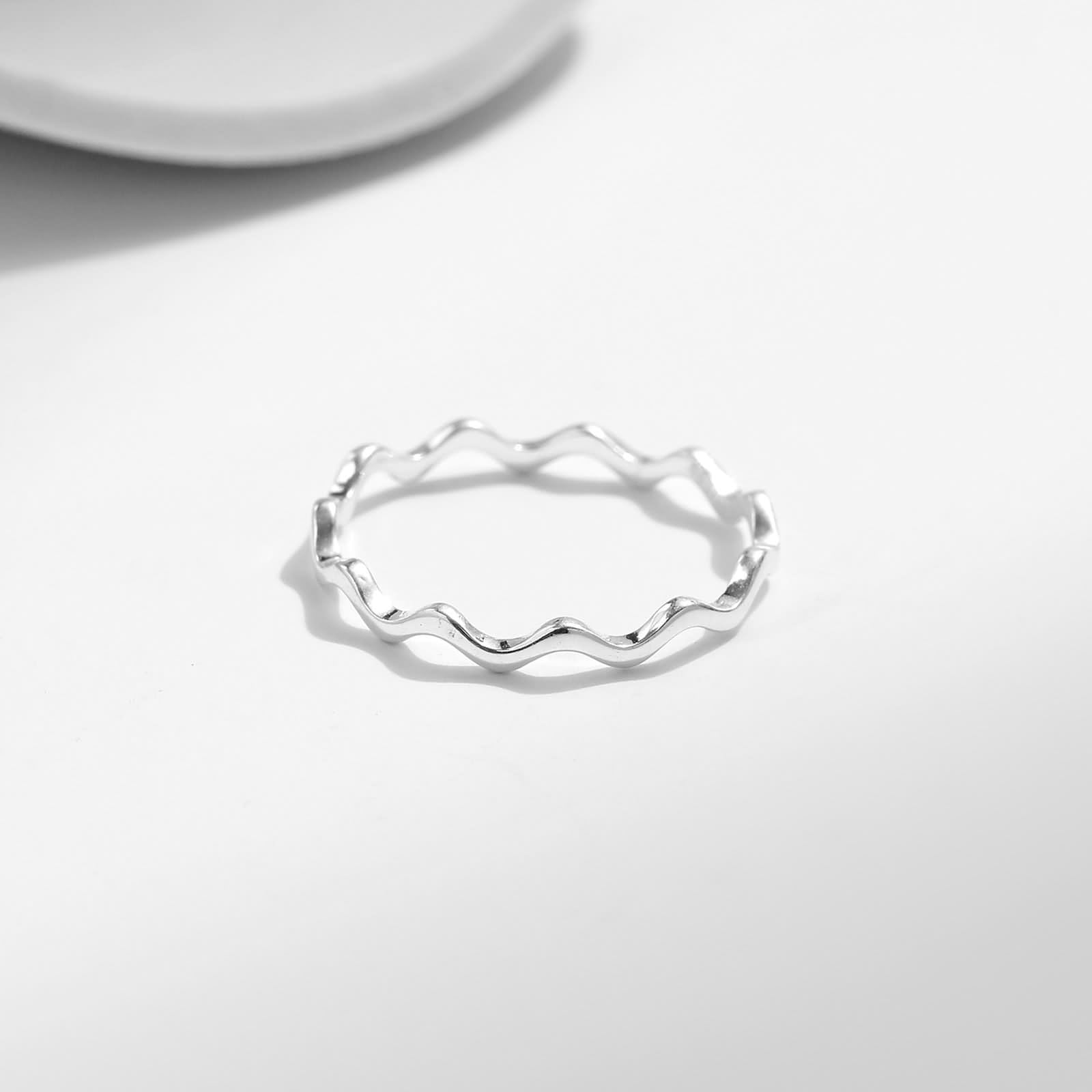 Anillos de compromiso para mujer, anillo de compromiso redondo de oro blanco 9 K/14 K, promesa regalos para mujer