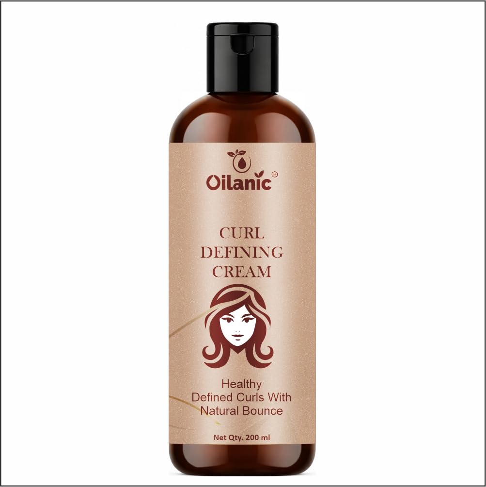 Curl Defining Cream to Enhances Wavy and Curly Hair 200ML | Curl Cream for Moisturises & Hydrates Curls-image-23