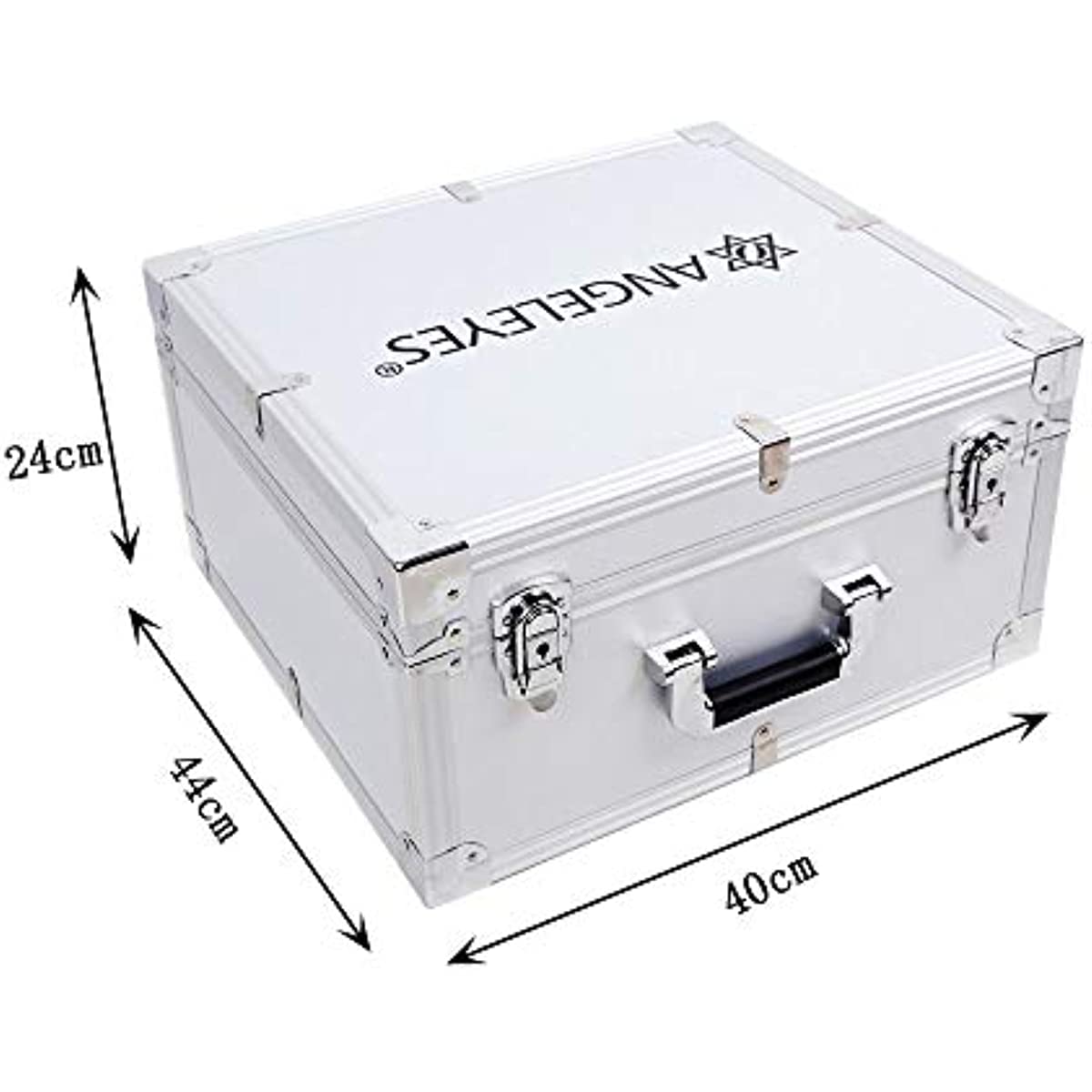 Maleta de Aluminio para Celestron Nexstar 127 SLT Mak - Caja de Telescopio Computarizado - Plateado Gris Naranja - ABS - 40 x 24 x 44 cm - 4.5 kg