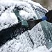 lasuroa 3pcs Car Ice Scrapers, Windshield Ice Scraper Ice Remover Accessories Windshield Window Frost Scratch Snow Remover Tool for Winter