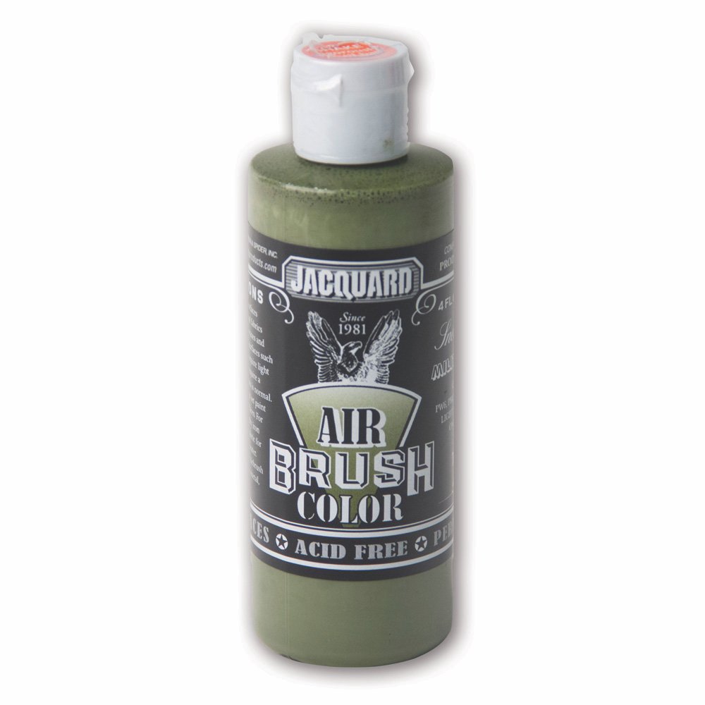 Jacquard Airbrush Sneaker 4Oz Military Green