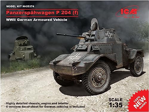 Kit ICM 035374 Char Recon Vehicle P204 assemblage précis sans bavure - 7