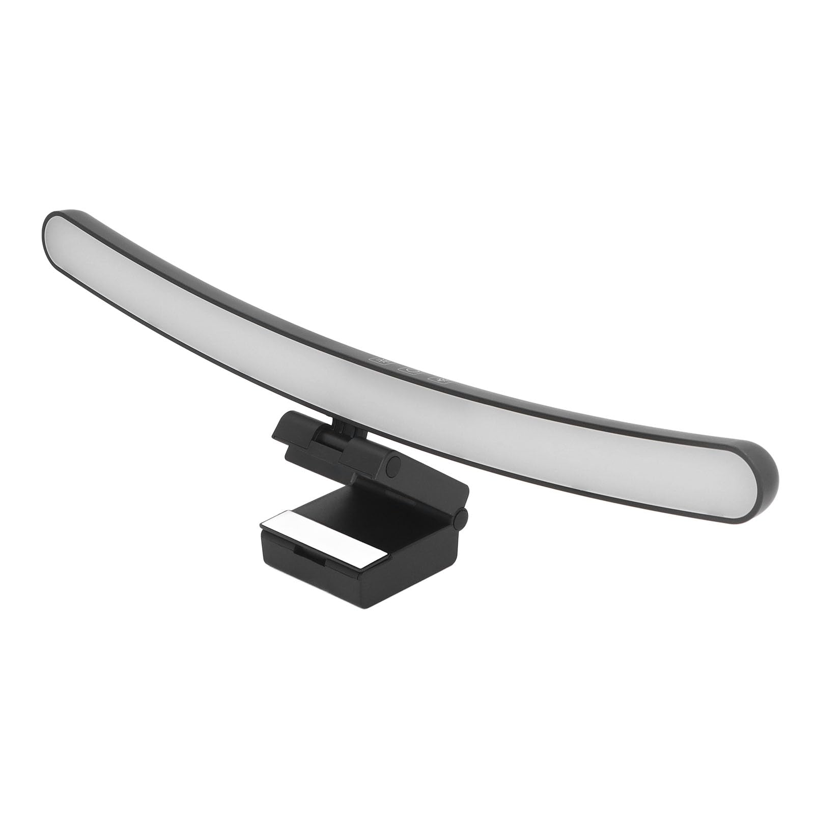 Jectse Barre Lumineuse de Moniteur Incurvée, Lampe D'écran D'ordinateur à Gradation Continue avec Télécommande sans Fil, Barre Lumineuse LED Alimentée par USB pour Soins des Yeux pour