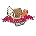 Past Time Signs PS418 24 x 16 in. 3-D Ice Cream Plasma Metal Sign