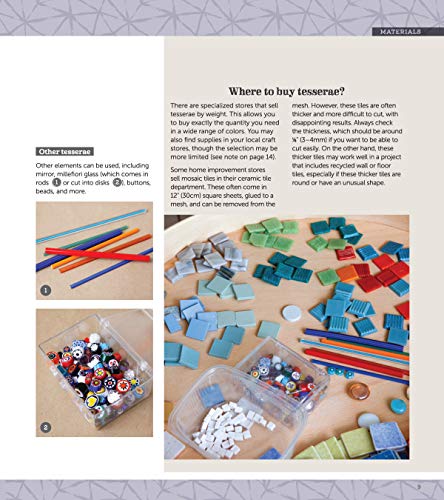 Beginner's Guide to Making Mosaics: 16 Easy-to-Make Projects for Any Space (Fox Chapel Publishing) Step-by-Step Instructions & Photography for Window Sills, Tables, Flower Pots, Picture Frames, & More - Image 8