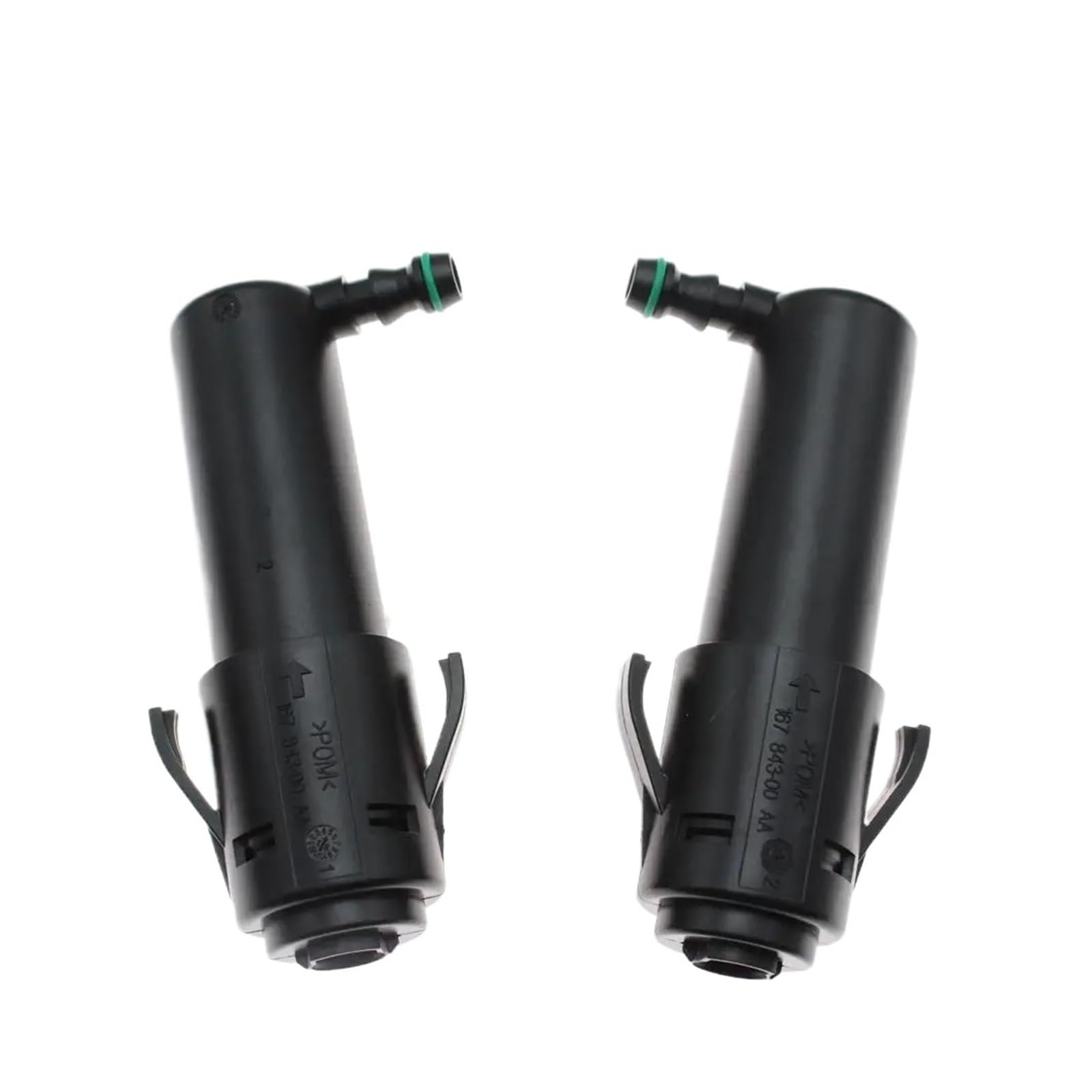Boquilla lavafaros de faros delanteros, Compatible for Great Wall, H6 3747110XKZ36A 3747120XKZ36A, chorro de bomba de pulverización de limpieza de faros Limpiador de faros en spray(NOZZLE PAIR