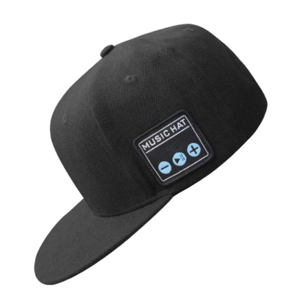 Alomejor Cappello da Baseball con Altoparlante Bluetooth, Cappello Elegante per Uomo Donna Sport all'Aria Aperta Fitness