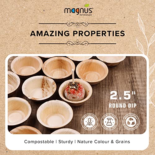 Magnus Eko MG037 Magnus | 2.5 Inch Round Mini Dip Bowls 100 Pcs 1Oz thumb #6