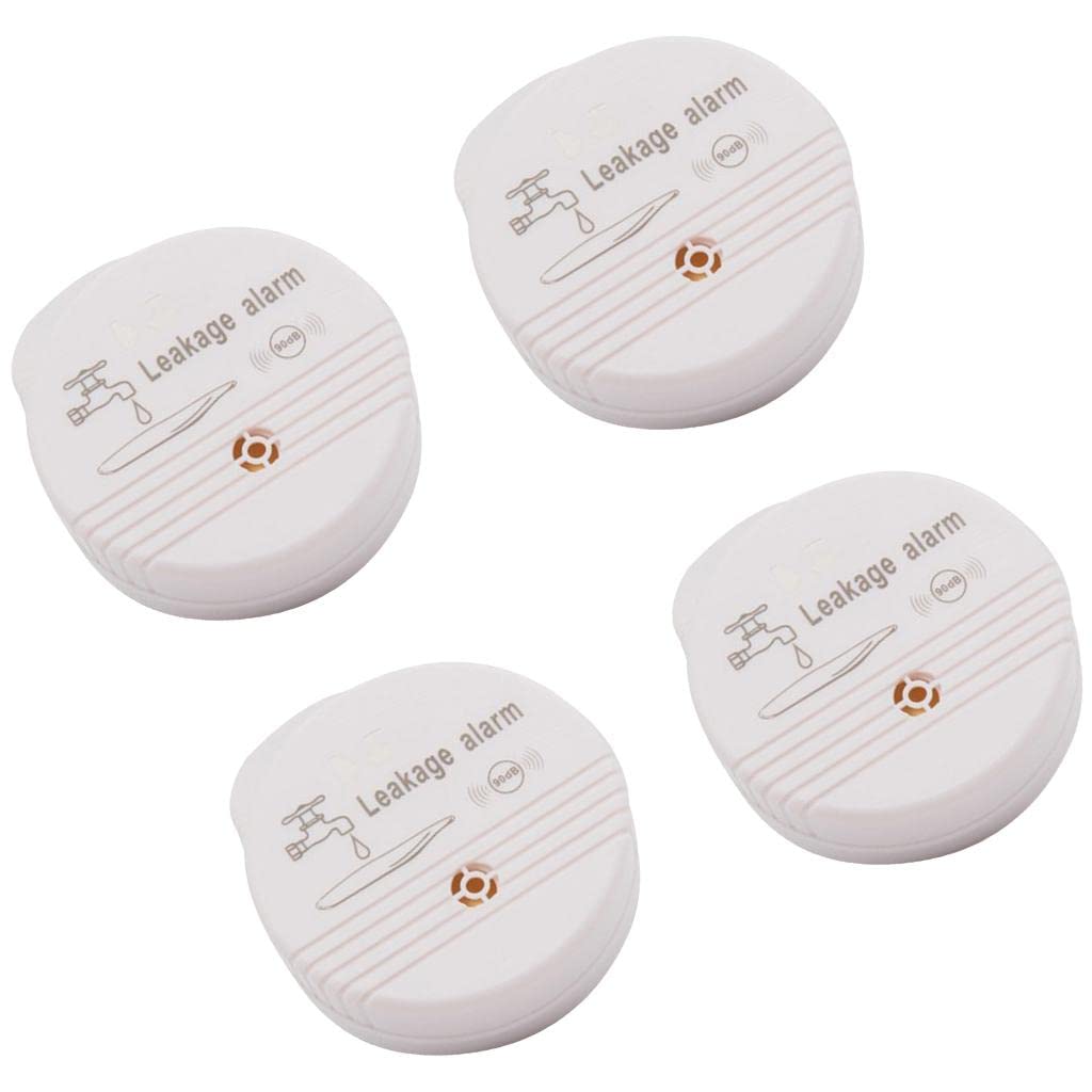 Merishopp 4X Battery Power Water Alarm Home Security Water Leakage Sensor Detector-image-28