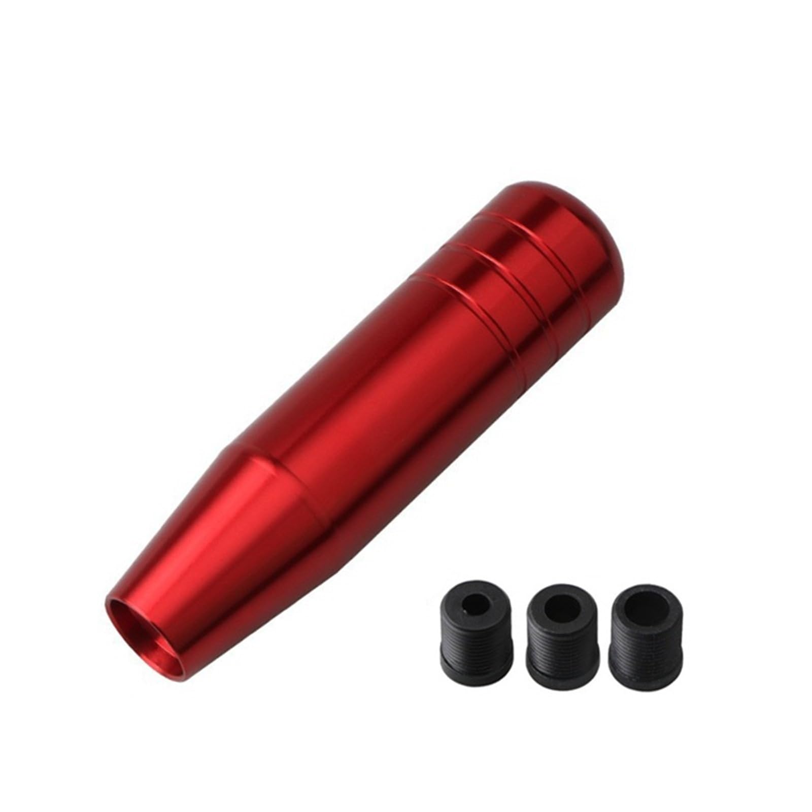 AMCBYSGC Gear Shift Knob 13cm 18cm Manual Adapters(13cm red)