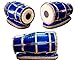 Maanvish Professional Musical Instrument Dholak Drum Bolt-tuned and Padded with cushion.